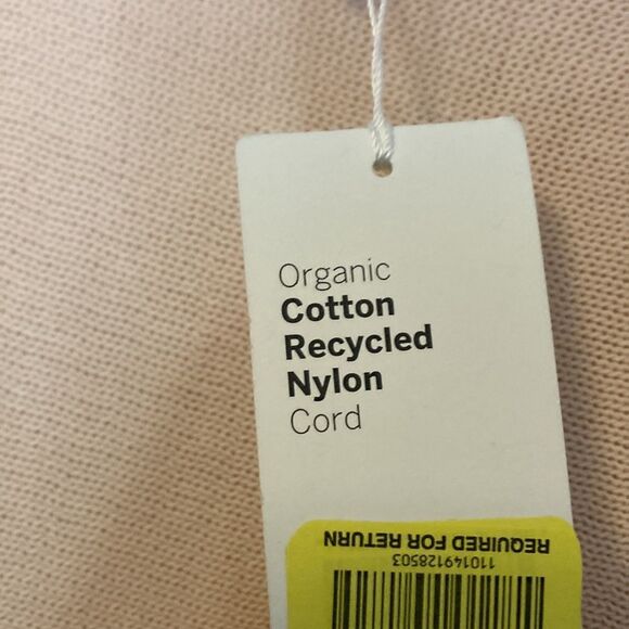 NEW Eileen Fisher organic cotton nylon bateau neck bell sleeve cream top size XL - Picture 5 of 9